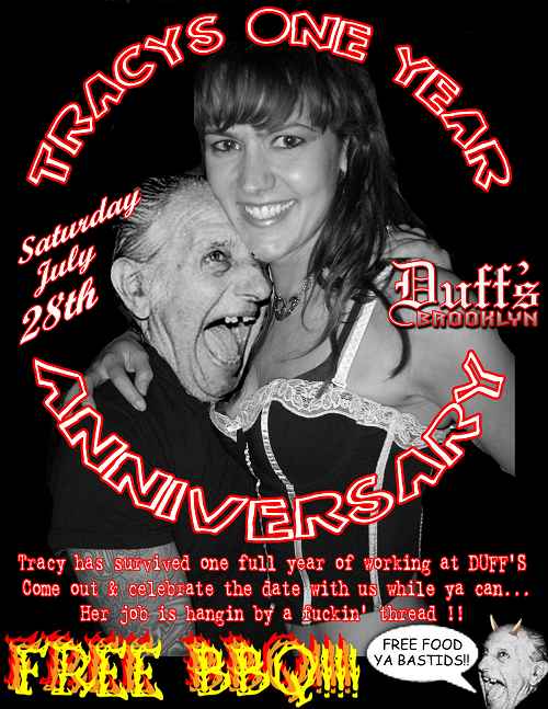 Tracy's One Year Anniversary Party