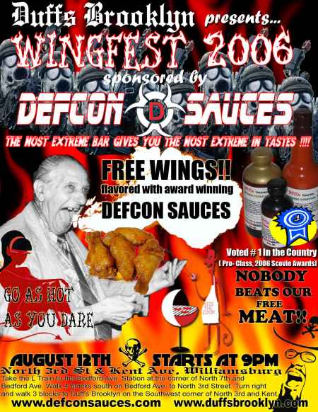 WINGFEST on Saturday August 12th starting at 9pm